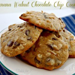 Banana Walnut Cookies