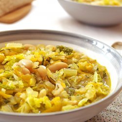 Cabbage Bean Soup