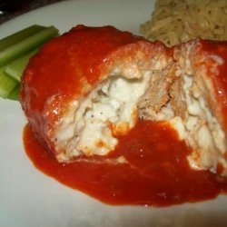 Buffalo Bleu Stuffed Chicken