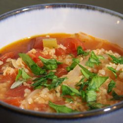 Tomato Bulgur Soup