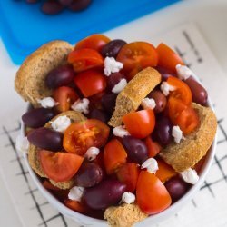 Feta and Olive Tomato Salad