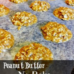 No Bake Peanut Butter Cookies