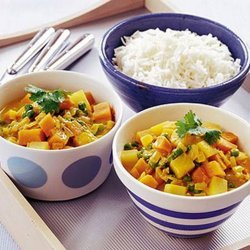 Sweet Potato & Pea Curry