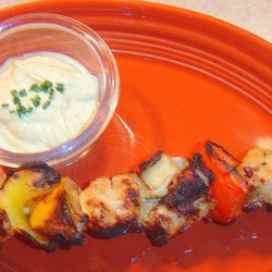 Tandoori Ranch Chicken Kebabs #RSC