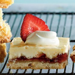 Strawberry Shortbread Bars