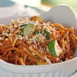 Fusilli With Spinach and Asiago Cheese