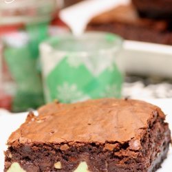 Mint Fudge Brownies