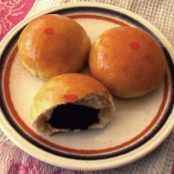 Baked Bao With Black Bean Paste