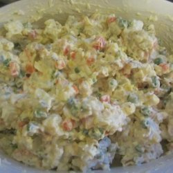 Yummiest Easiest Potato Salad LOADED With Flavor!