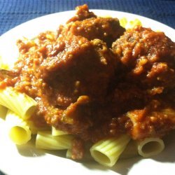 Rigatoni Bolognese