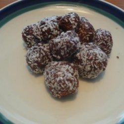 Coconut-Orange Fudge Truffles