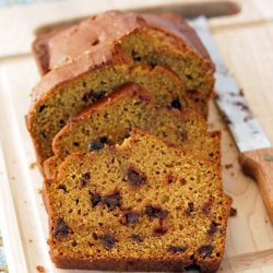 Pumpkin Bread With Peanut Butter Chips