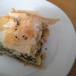 Athena's Spanakopita (Spinach and Feta Pie)