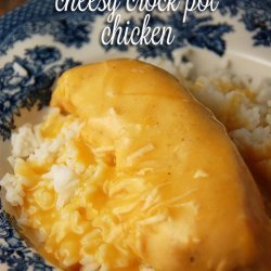 Cheesy Crock Pot Chicken