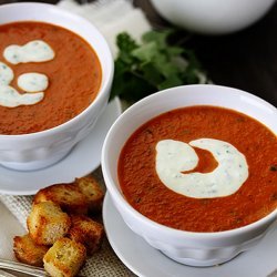 Cream of Red Pepper Soup