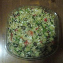 Mediterranean Cracked Wheat Salad