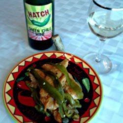 Chicken With Green Chile Sauce