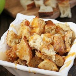 Caramel Apple Bread Pudding