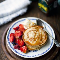 Strawberries in Lemon Syrup