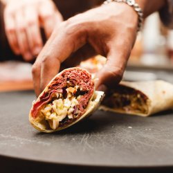 Hot Pastrami Wrap