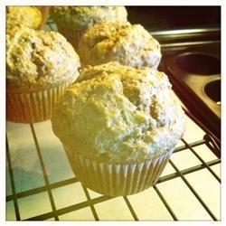 Poppy Seed and Banana Muffins