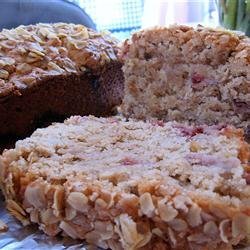 Oatmeal Strawberry Bread