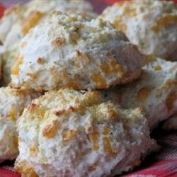 Easy Cheddar Biscuits with Fresh Herbs