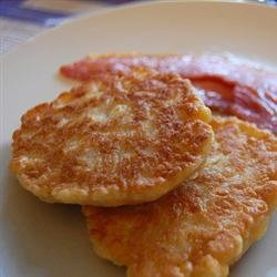 Corn Fritters with Maple Syrup