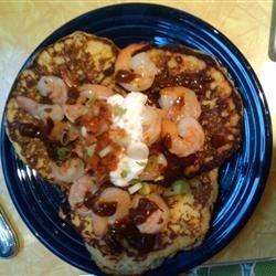 Cheddar Corn Pancakes