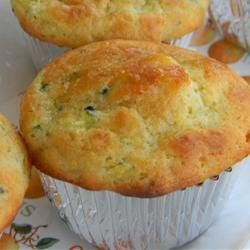 Lemon Zucchini Muffins