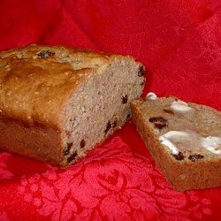 Moist Banana Raisin Bread