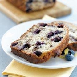 Blueberry Lemon Walnut Bread