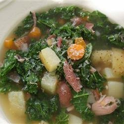 Easy Portuguese Kale Soup