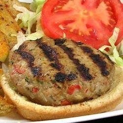 Fiesta Stuffed Turkey Burgers