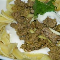 Middle Eastern Pasta With Yogurt and Pine Nuts