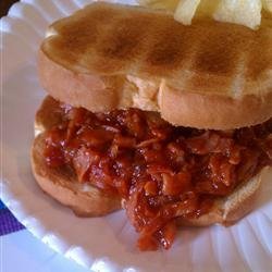 Pittsburgh Ham Barbecue Sandwich