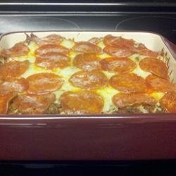 Meaty Buns Casserole