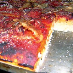 Sfincione Siciliano Pizza