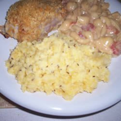 Mashed Turnips with Caraway