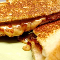 Grilled Peanut Butter and Jelly Sandwich