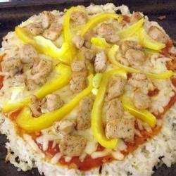 Rice Crust for Pizza