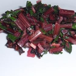 Sauteed Beet Greens