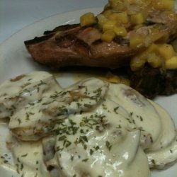 Pork Chops with Creamy Scalloped Potatoes