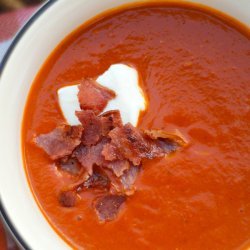 Smoked Tomato and Bacon Soup