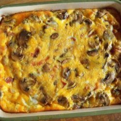 Mushroom and Egg Casserole