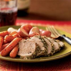 Pork Tenderloin Studded With Rosemary and Garlic