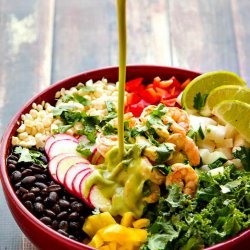 Chopped Salad With Cilantro-Cumin Dressing