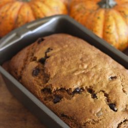 Light Pumpkin Chocolate Chip Bread