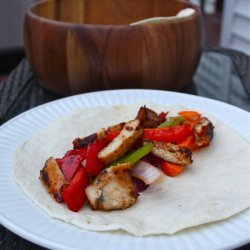 Grilled Chicken Fajitas