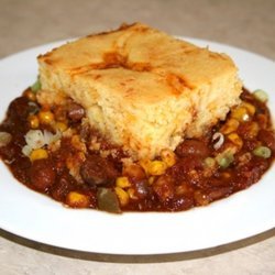 Chili Cornbread Casserole